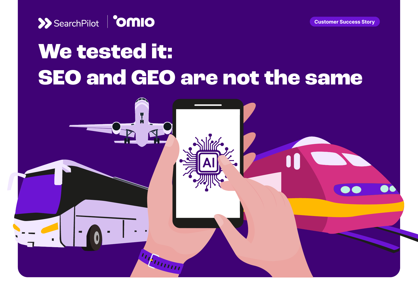 SearchPilot and Omio