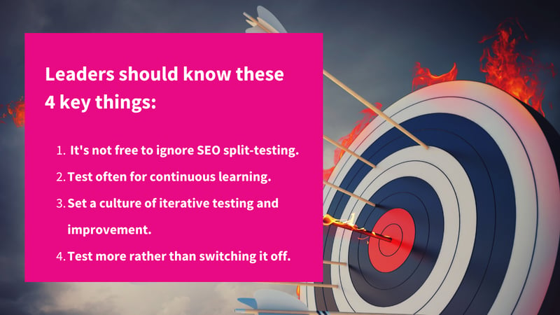 How to handle losing SEO tests