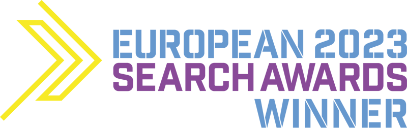 Winner for the European Search Awards 2023 - The Best Use of Data (SEO - large enterprise)