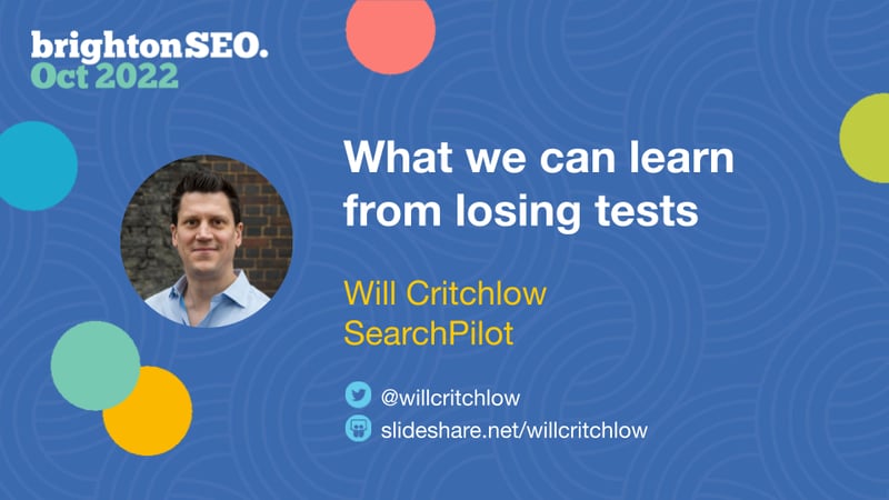 What we can learn from losing SEO tests