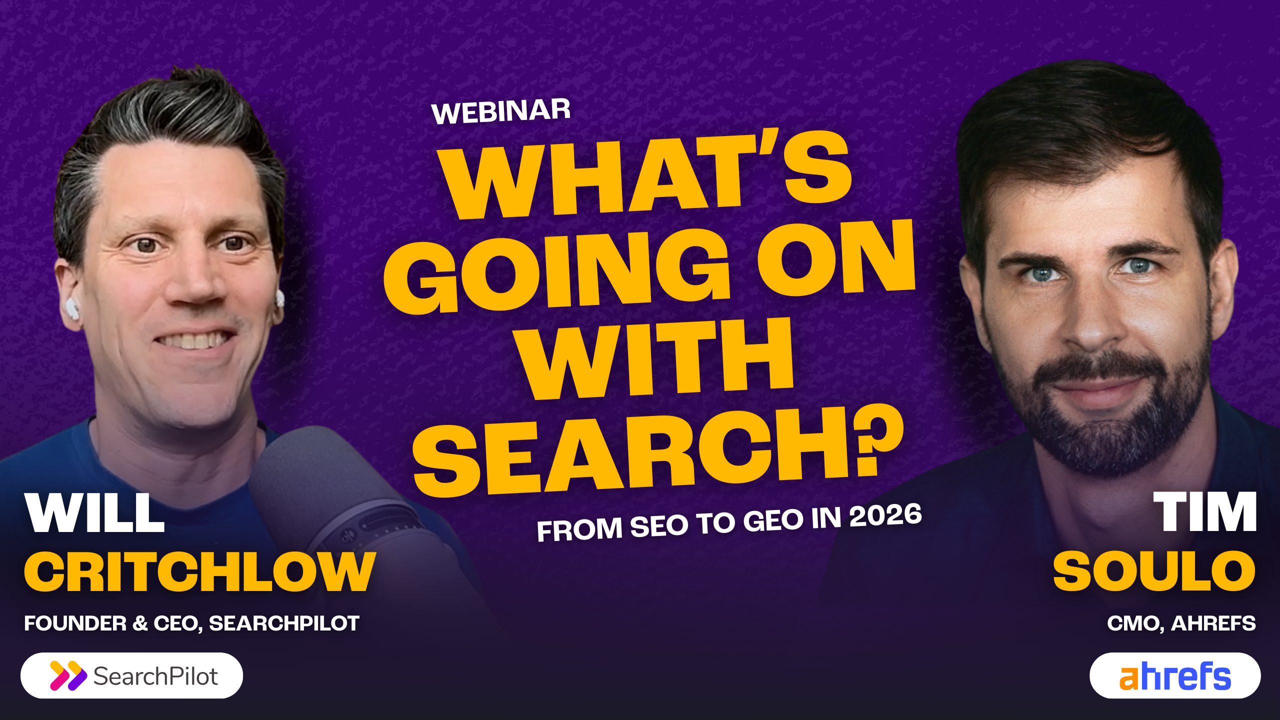 What's Going On With Search? From SEO to GEO in 2026 (with Tim Soulo)