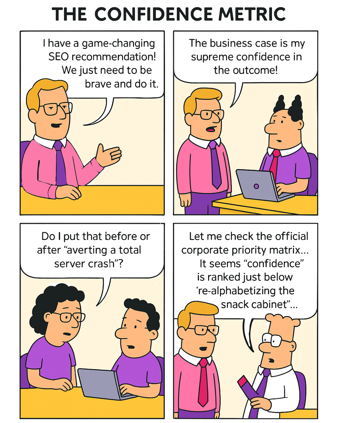 When to Be Bold and When to Test: A Framework for High-Impact SEO