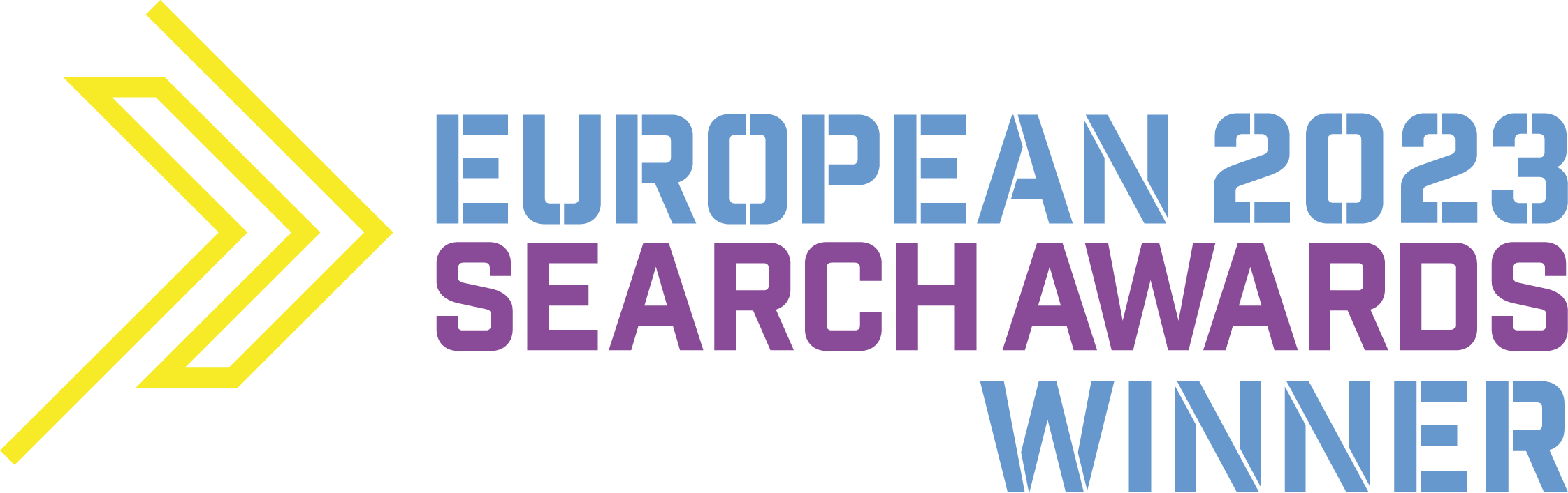 Winner for the European Search Awards 2023 - The Best Use of Data (SEO - large enterprise)