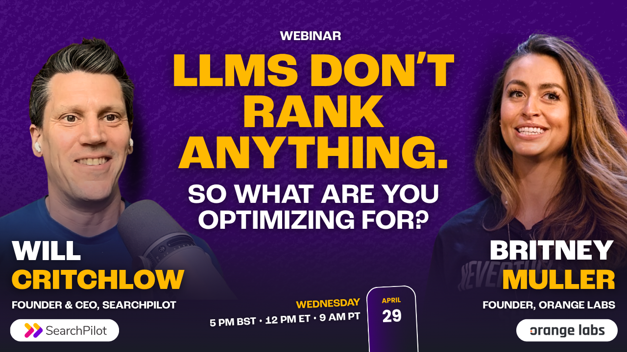 LLMs do not rank anything. So what are you optimizing for?