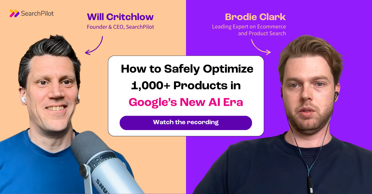 Google Product Grids and AI Mode: The Ecommerce SEO Playbook with Brodie Clark